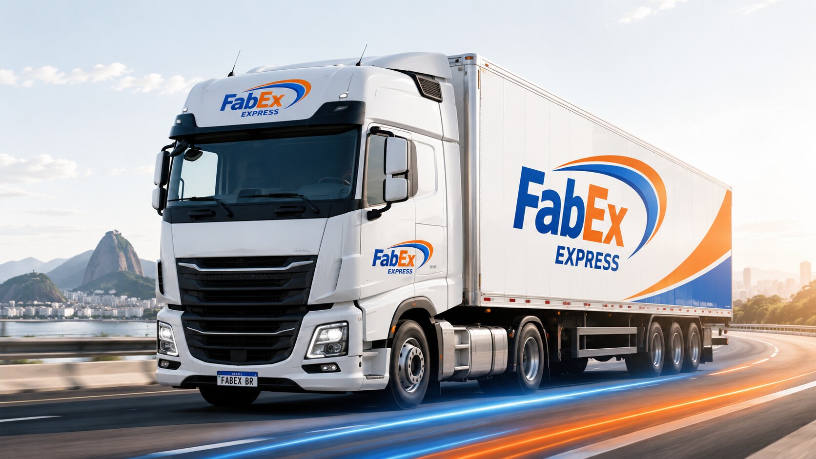 FabEx Express — Carreta em operação na BR-364